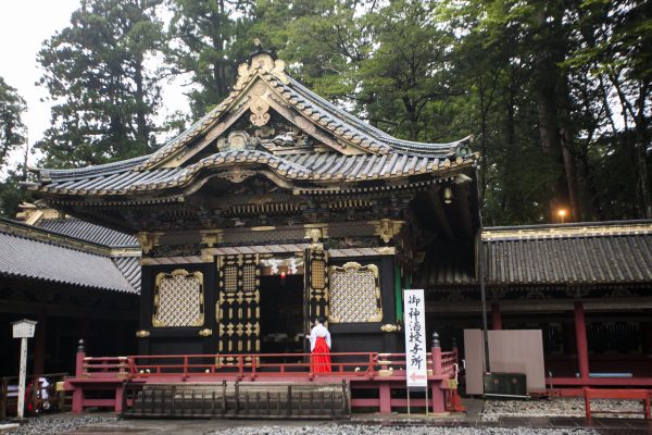 Inside the Toshogu shrine in Nikko. (Annie Wu/Epoch Times)