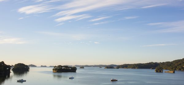 The pine islands of Matsushima Bay. (Annie Wu/Epoch Times)