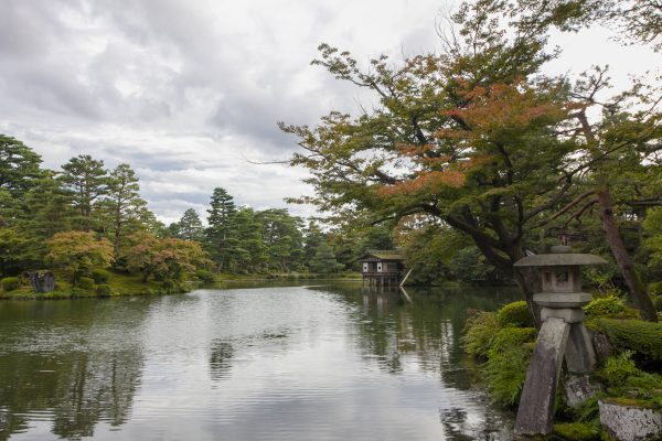 The Kenrokuen Garden in Kanazawa, considered one of Japan's most beautiful. (Annie Wu/Epoch Times)
